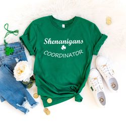 shenanigans coordinator shirt png, matching st patricks day shirt pngs, st patrick's day shirt png, irish shirt png, luc