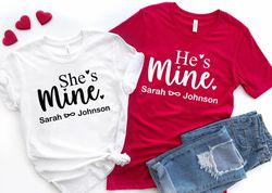 she's mine shirt png, he's mine shirt png, valentines couple shirt png, couple shirt png, gift for her, gift for him, va