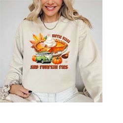 funny pumpkin pie shirt, retro thanksgiving shirt, trendy fall shirt women, groovy pie shirt, fall vibes pumpkin shirt,