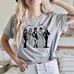 spooky girls shirt png, spooky girls tshirt png, halloween friends squad shirt png, cute halloween shirt png, vampire sh