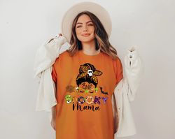 spooky mama shirt png, halloween shirt png, halloween funny shirt png, spooky shirt png, halloween party, scary hallowee