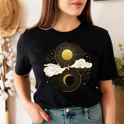 sun and moon shirt png, evil eye shirt png,all seeing eye spiritual shirt pngs,witchy clothing,witchy things,witchy clot