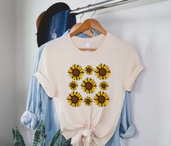 sunflower butterfly shirt png, butterfly tee, mothers day gift shirt png, sunflower shirt png, floral tshirt png, flower