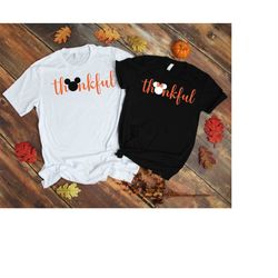 disney thankful shirts, disney mickey minnie thanksgiving shirts, fall disney shirt, mickey thanksgiving sweater, thanks