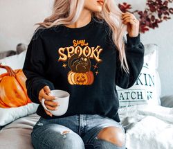 stay spooky sweatshirt png, halloween sweatshirt png, spooky season shirt png, ghost halloween, halloween gift shirt png