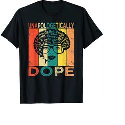 vintage unapologetically dope afro african american black png