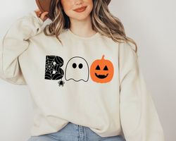 halloween boo sweatshirt png, halloween ghost sweatshirt png, halloween pumpkin sweatshirt png, spider halloween sweatsh