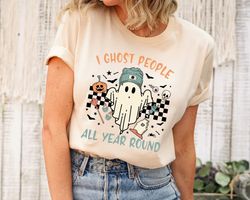 i ghost people all year round shirt png, halloween retro shirt png, retro ghouls shirt png, halloween shirt png, hallowe