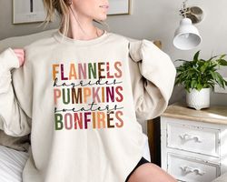 pumpkin fall sweatshirt png, fall shirt png for women halloween shirt png, flannel pumpkin patch fall crewneck, cute aut