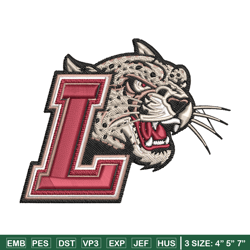 lafayette leopards embroidery design, lafayette leopards embroidery, logo sport, sport embroidery, ncaa embroidery.