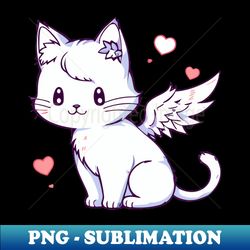 Kitty Angel - Cat Bird - Signature Sublimation PNG File - Unleash Your Creativity
