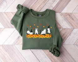 halloween sweatshirt png, cat sweatshirt png, cat tshirt png, black cat shirt png,2023 spooky season, ghost shirt png,ha