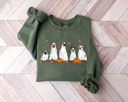 halloween sweatshirt png, halloween sweater,2023 happy halloween, retro spooky season, ghost sweatshirt png,halloween do