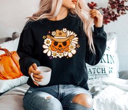 pumpkin sweatshirt png, fall crewneck, halloween sweatshirt png, halloween sweater, fall sweatshirt png pngfor women, pu