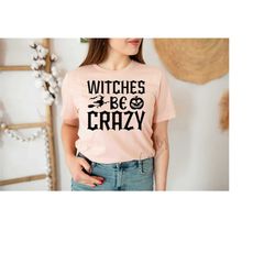witches be crazy svg, halloween svg, halloween door sign svg, halloween door hanger svg