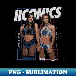 IIconics Pose - Vintage Sublimation PNG Download - Boost Your Success with this Inspirational PNG Download