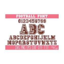 football svg alphabet, football numbers svg png, varsity font, football font svg, sports font svg, football letters svg, university font svg