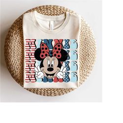 4th of july minnie png, mouse sublimation, fourth of july sublimation, independence day png, america png sublimation, su