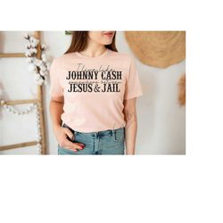 i live like johnny cash somewhere between jesus and jail svg, cut file for cricut and silhouette