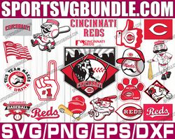 bundle 20 files cincinnati reds baseball team svg, cincinnati reds svg,mlb team  svg, mlb svg, png, dxf, eps, jpg