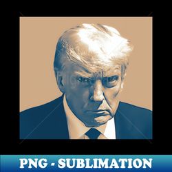 Trumps mug shot - Exclusive PNG Sublimation Download - Enhance Your Apparel with Stunning Detail