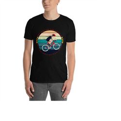 any idiot can ride a bicycle but it takes a special idiot to ride 100 miles, funny gift bicycle, cyclist short-sleeve un