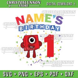 Personalized Name For Birthday Kids SVG/PNG, Custom Name Kids, Birthday Svg, Digital Download