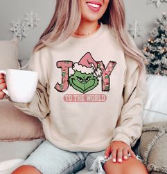 retro christmas png, christmas png, joy to the world sublimation, trendy christmas png