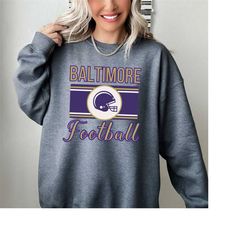 baltimore football sweatshirt png football season vintage sweatshirt retro football touchdown png football aunt png foot
