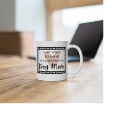 dog mom mug, gift for pet owners, gift for dog mom, pet lover gifts, stay at home dog mom, golden retriever mom, corgi m