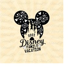 family vacation 2022 svg, family trip svg, family vacation svg, mouse head svg, vinyl cut file, svg, pdf, jpg, png, ai p