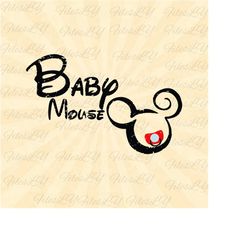 baby mouse svg, mouse head svg, baby svg, trip svg, family trip svg, vinyl cut file, svg, pdf, jpg, png, ai printable de