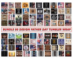 bundle 80 design father day tumbler wrap, tumbler bundle design, sublimation tumbler bundle, 20oz skinny tumbler 33