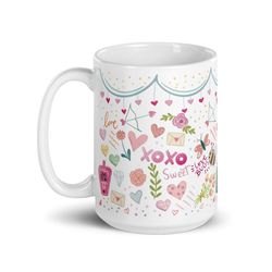 valentines day mug, valentines gift, gifts for her, coffee mug for her