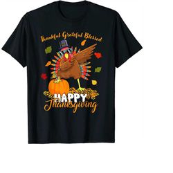 dabbing turkey thankful grateful blessed happy thanksgiving png