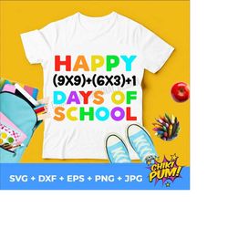 math formula 100 days of school svg, 100 days of school math svg, teacher 100 days shirt, school math 100 days