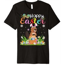 beaver bunny egg hunting funny beaver happy easter png