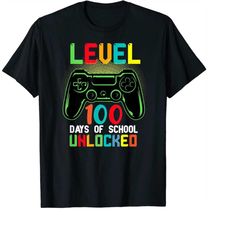 level 100 days of school video game teachers students kids png