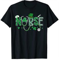 irish nurse st patricks day shamrock stethocsope women girls png