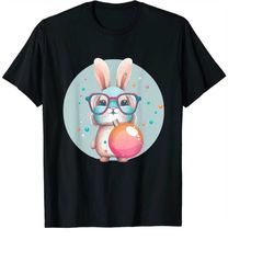 funny rabbit bubble illustration design bunny easter with glasses & bubblegum, easter day birthday gift bunnies png