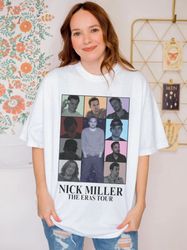 nick miller the eras tour shirt, vintage nick miller t-shirt, new girl movie sweatshirt, nick miller homage t-shirt, ret