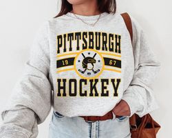 pittsburgh penguin, vintage pittsburgh penguin sweatshirt  shirt, penguins sweater, penguins shirt, hockey fan, retro pi