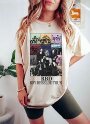 rbd soy rebelde the eras tour shirt, rbd touring t-shirt, rbd concert tee, besame sin miedo rbd, rebelde merch, gift for