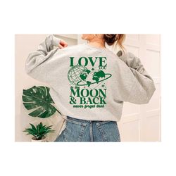 love you to the moon and back svg, self love svg, positive svg, women shirt svg, valentines quote svg, positive quotes, valentine's day svg