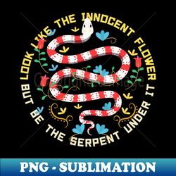 macbeth - but be the serpent undert - signature sublimation png file - bold & eye-catching