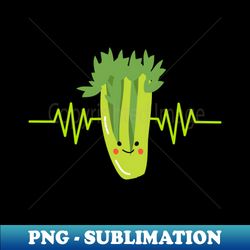 celery heartbeat - signature sublimation png file - perfect for creative projects