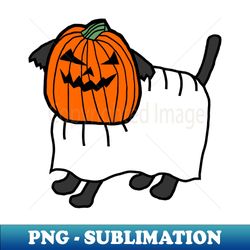 Cute Dog Wearing Halloween Horror Costume - Stylish Sublimation Digital Download - Unleash Your Creativity