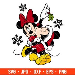 merry christmas mickey & minnie svg, free svg, daily freebies svg, cricut, silhouette vector cut file