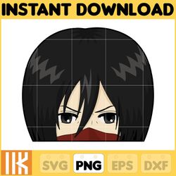 anime peeking premium graphic design, cute , cool, anime png, print on demand, stickers, anime peeker