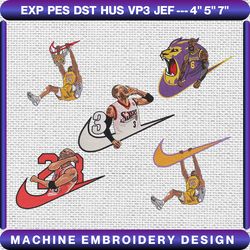 10+ custom logo basketball brand embroidery bundle, famous basketball team embroidery bundle, basketball embroidery bundle, nba embroidery